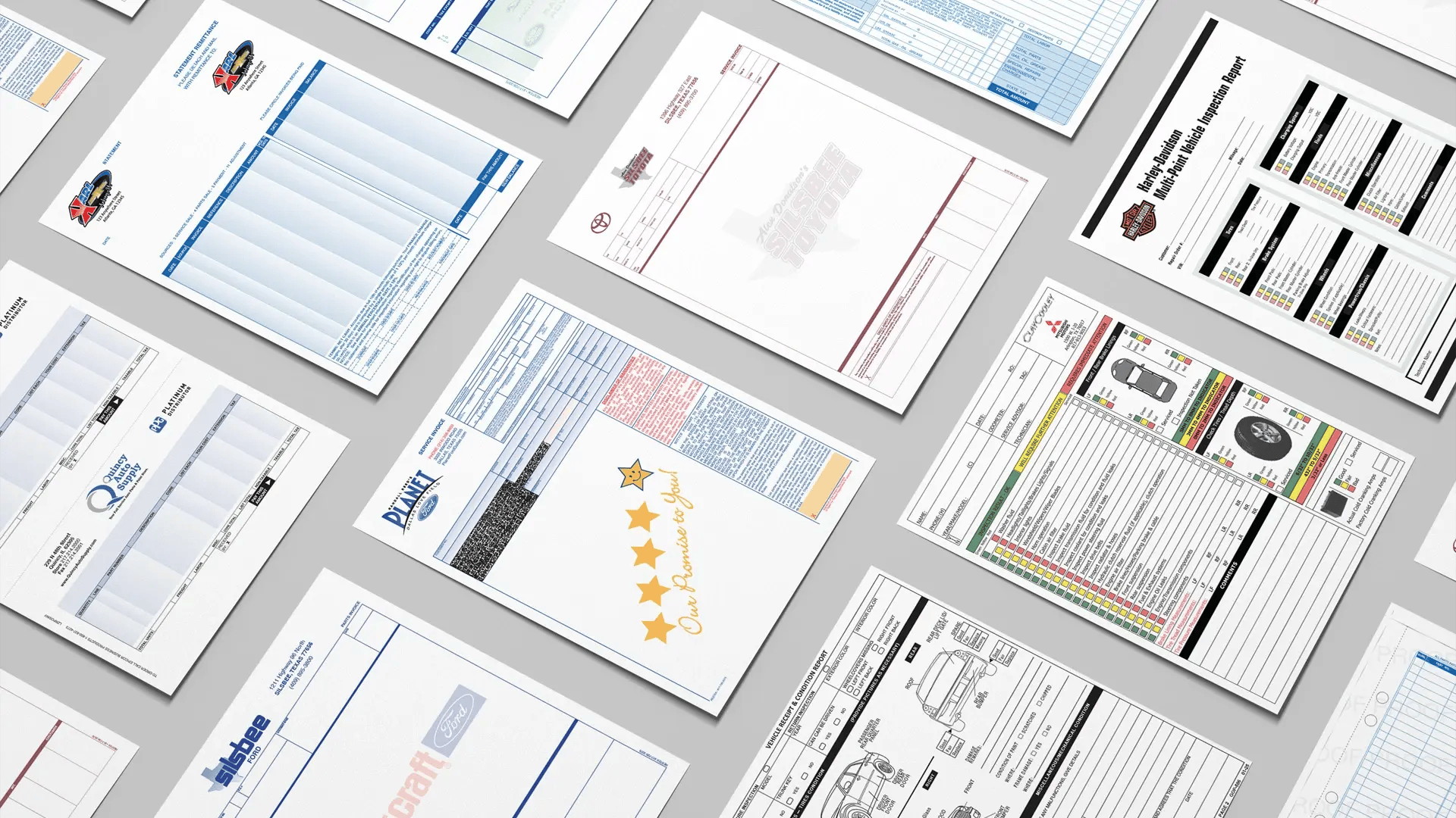 Automotive documents